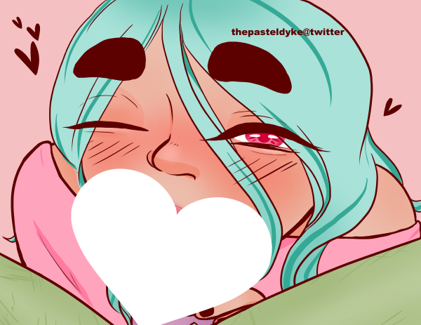Character name: Ilmarinen. He has long teal hair that goes down to his waist, parted down the middle, light coloured skin and pink eyed. His right arm is a prosthetic. This is a closeup of Ilmarinen sucking a dick.