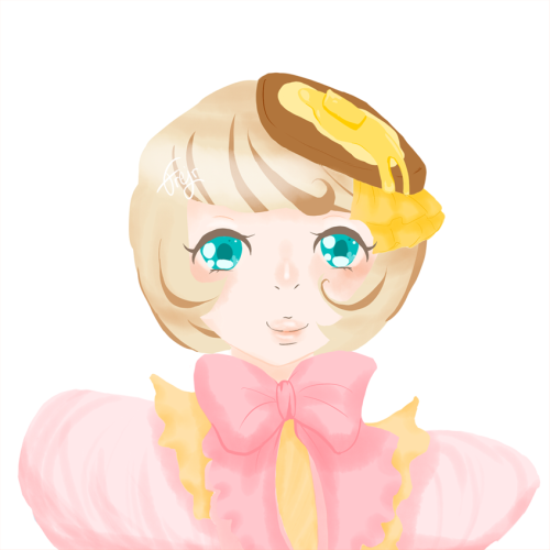 Lineless bust of Maotti from Show By Rock!!