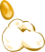 popcorn and kernel
