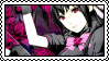 Stamp of Hiyo from Shinigami x Doctor holding on to something above her
