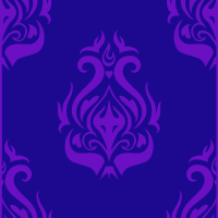 Kitchen wallpaper from Asmodeus' tower in Helluva Boss