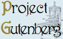 Text that reads Project Gutenberg